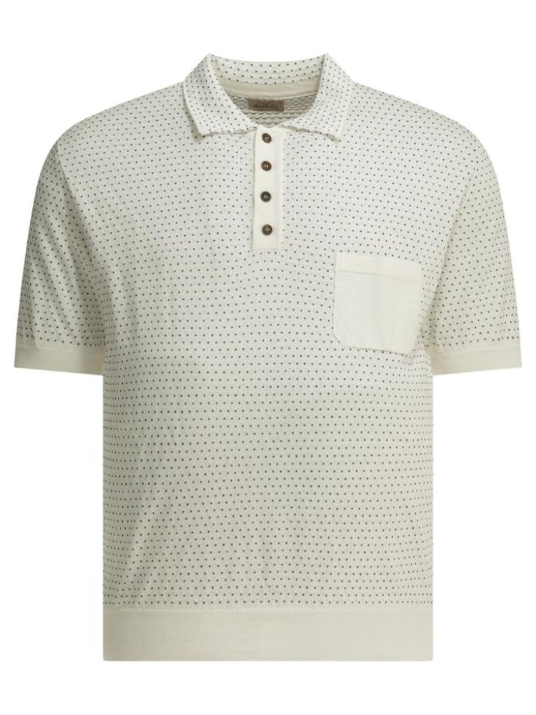 Rakk Textured Knit Polo Shirt Buttons Tag Size 48 Men